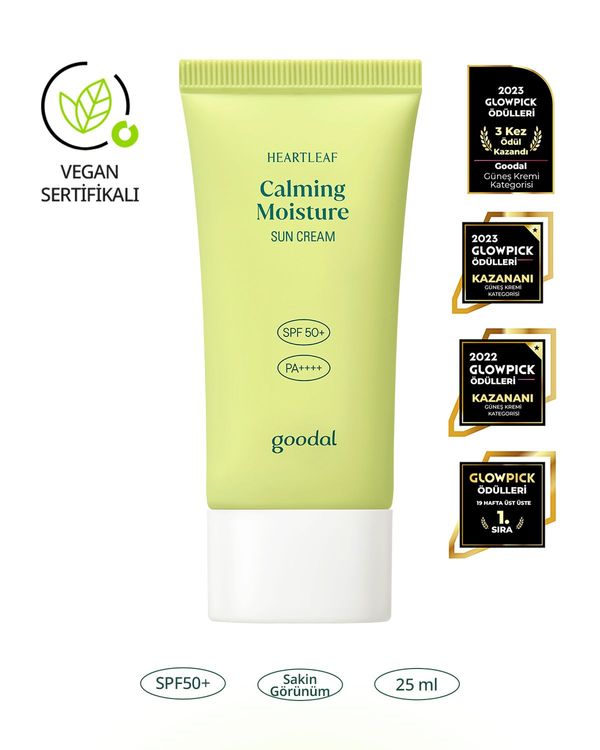 GOODAL Houttuynia Cordata Calming Moisture Sun Cream