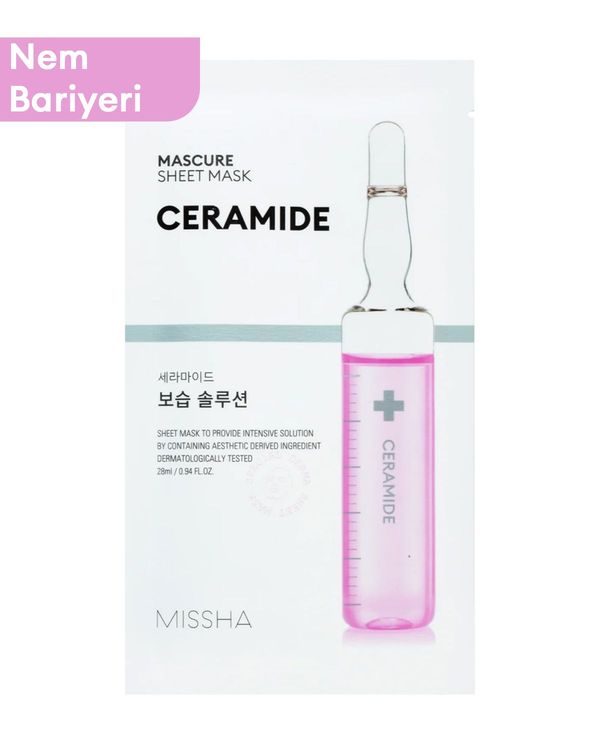 Missha Mascure Barrier Solution Sheet Mask(Ceramide)