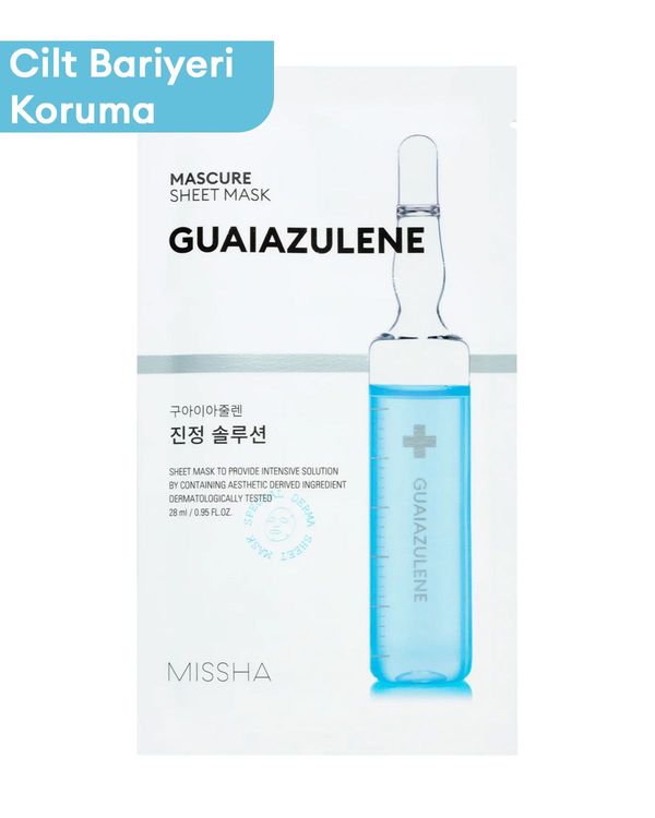 Missha Mascure Solution Sheet Mask (Guaiazulene)