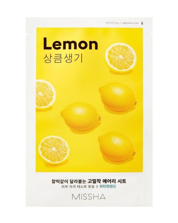 Missha Airy Fit Sheet Mask (Lemon)