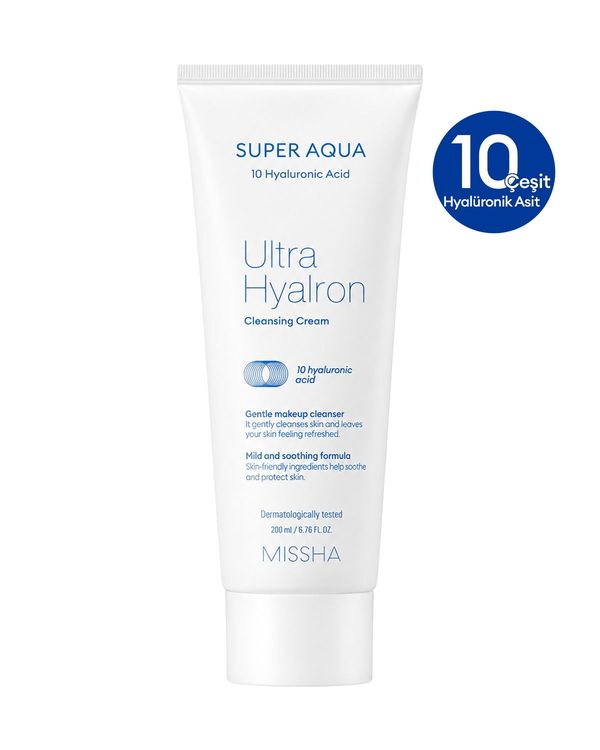Missha Super Aqua Ultra Hyalron Cleansing Cream