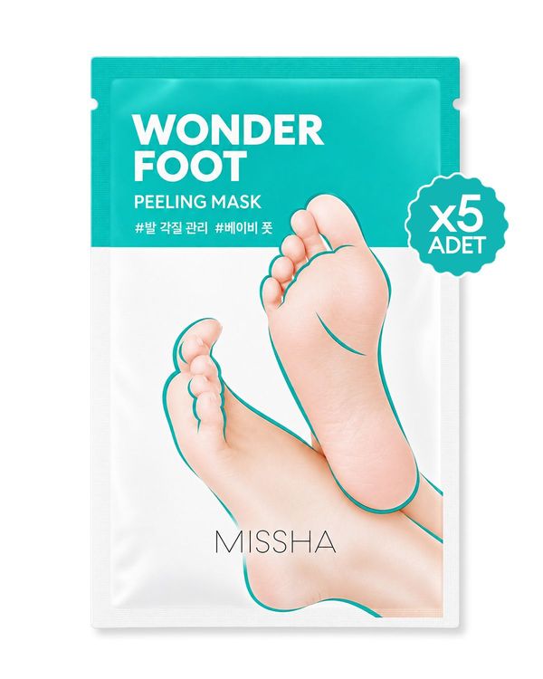 Missha Wonder Foot Peeling Mask Set ( )
