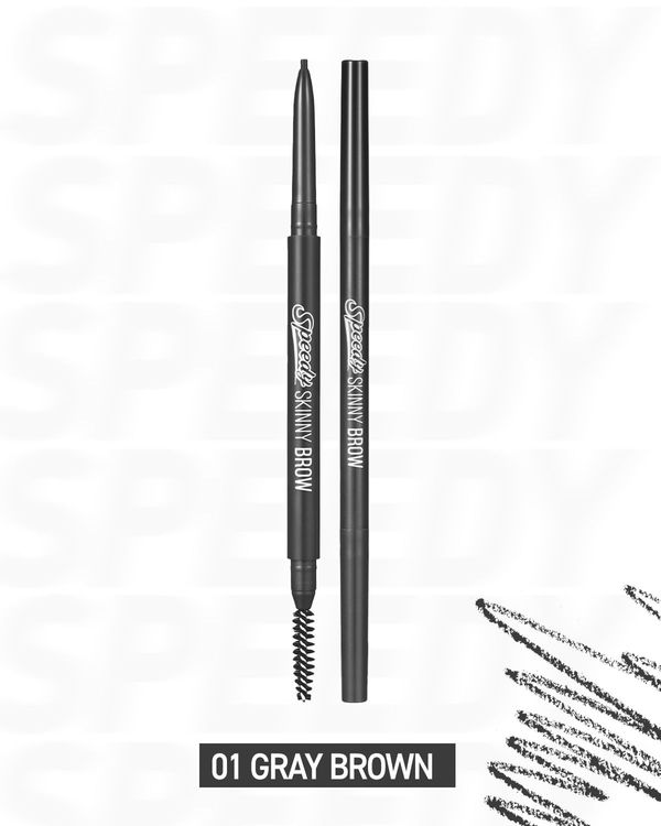 Peripera Speedy Skinny Brow (01 Gray Brown)