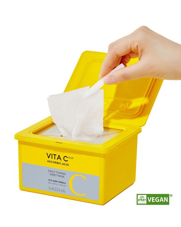 Missha Vita C Plus Daily Toning Sheet