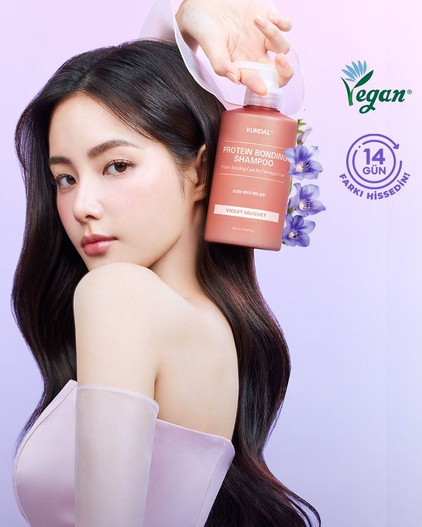 KUNDAL Protein Bonding Shampoo (Violet Muguet)