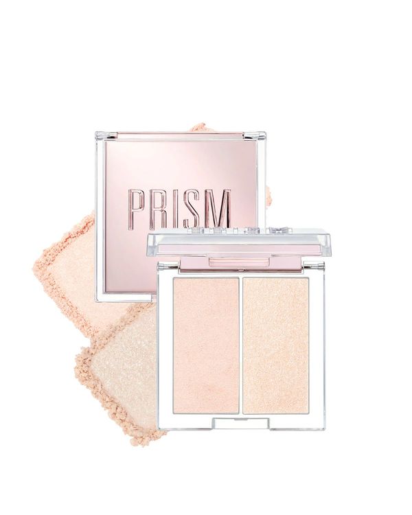 Clio Prism Highlighter Duo (01 Cream Fizz)