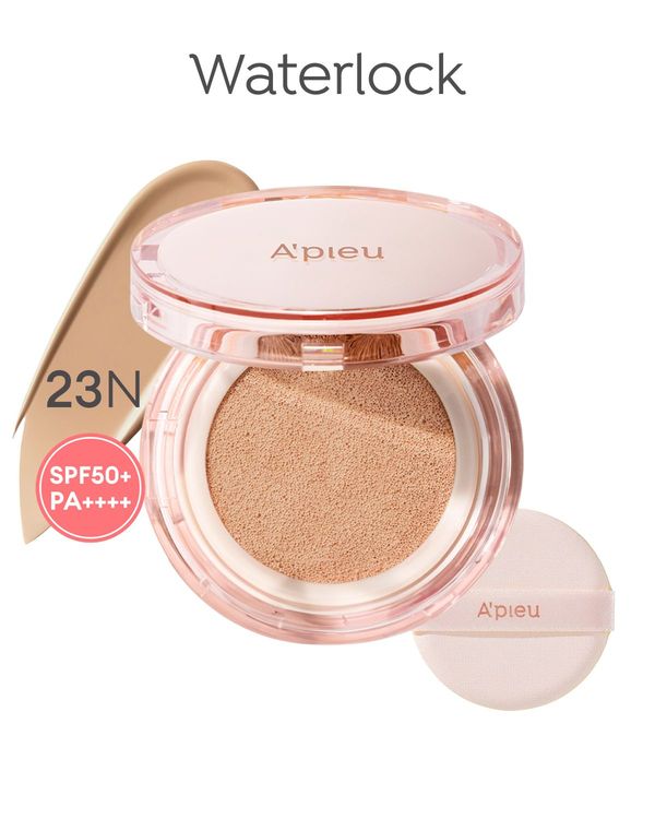APIEU Waterlock Cushion (23N Natural Beige) SPF50+/PA++++