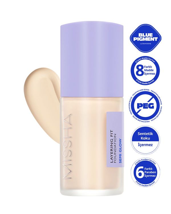 Missha Layering Fit Foundation Semi Glow ( )