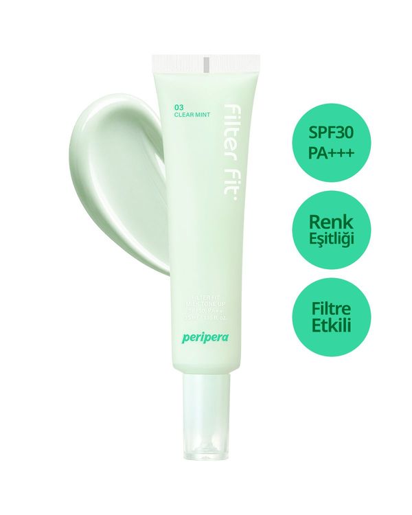 Peripera Filter Fit Milk Tone Up (003 Clear Mint) SPF30 PA++
