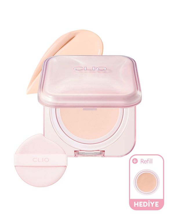 Clio Kill Cover Mesh Glow Essential Cushion Set (21C Lingerie) SPF50+ PA++++