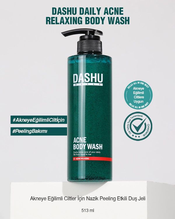 DASHU Daily Acne Relax Body Wash