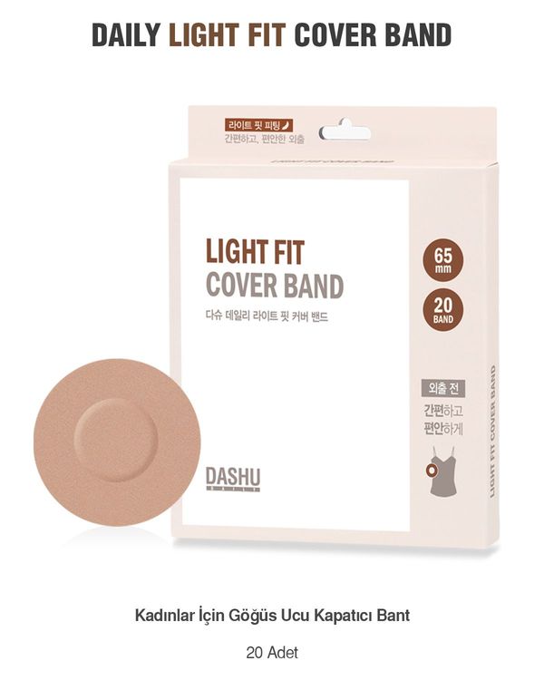 DASHU Daily Light Fit Cover Band 20pcs