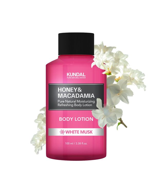 KUNDAL Honey & Macadamia Pure Body Lotion (White Musk)