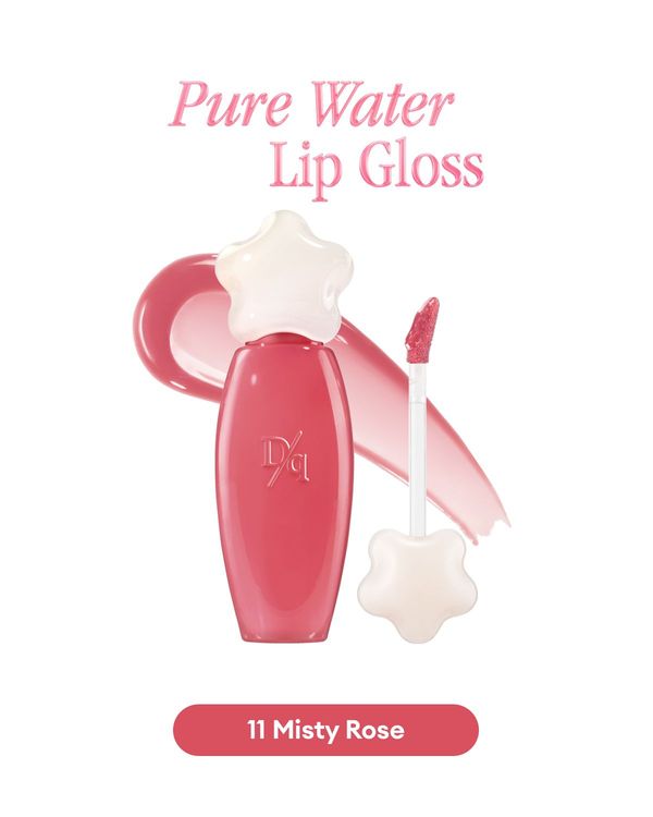 DASIQUE Pure Water Lip Gloss (11 Misty Rose) – 11 Misty Rose