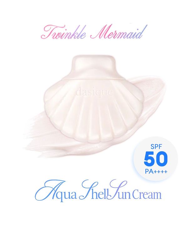 DASIQUE Aqua Shell SPF50+ PA++++ (Twinkle Mermaid)