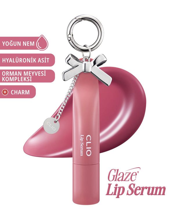 Clio Glaze Lip Serum (04 Bare Plum)