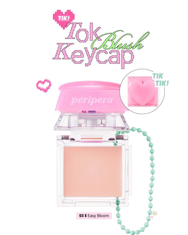 Peripera Tok Blush Keycap (03 Easy Bloom) – 03 Easy Bloom