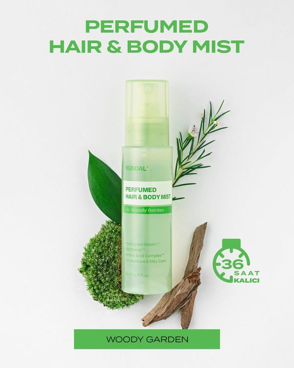 KUNDAL Perfumed Hair & Body Mist (Woody Garden)
