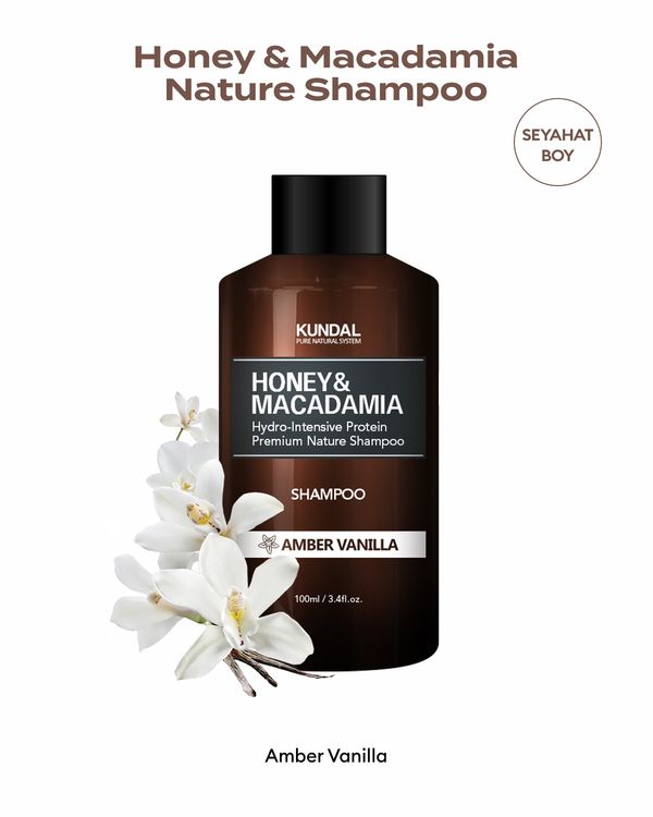 KUNDAL Honey & Macadamia Nature Shampoo (Amber Vanilla)