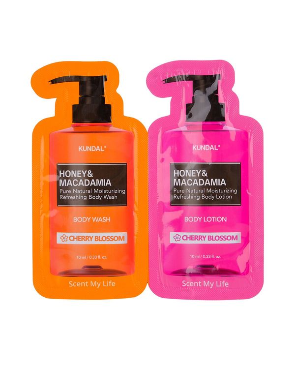 KUNDAL Honey & Macadamia Sachet Pure Body Wash + Lotion - ( )