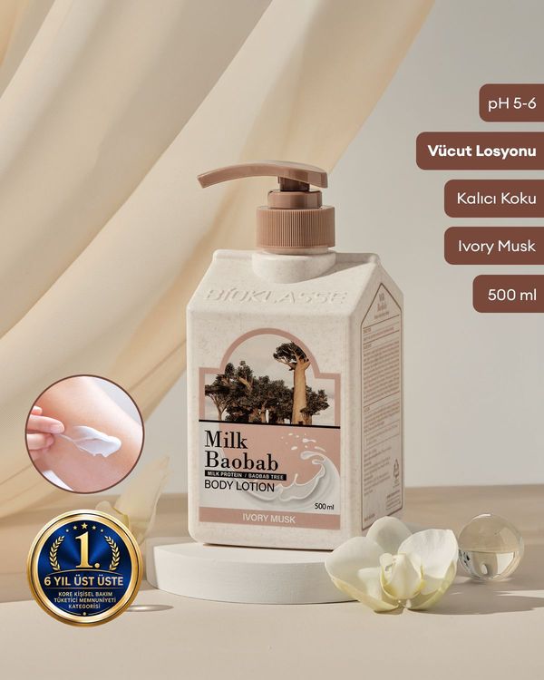 MILK BAOBAB Original Body Lotion (Ivory Musk)