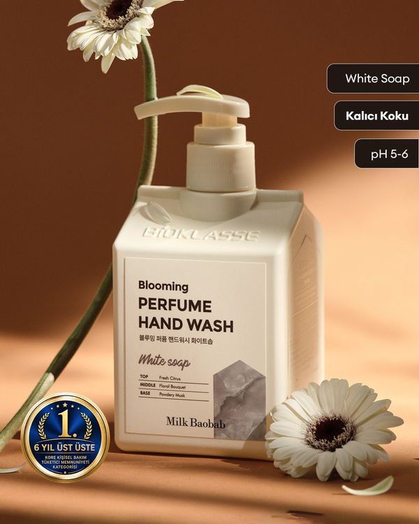 MILK BAOBAB Blooming Perfume Hand Wash (White Soap)