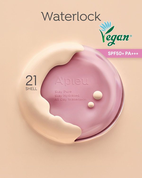 APIEU Waterlock Comfort Veil Cushion SPF50+ PA+++ (21 Shell)