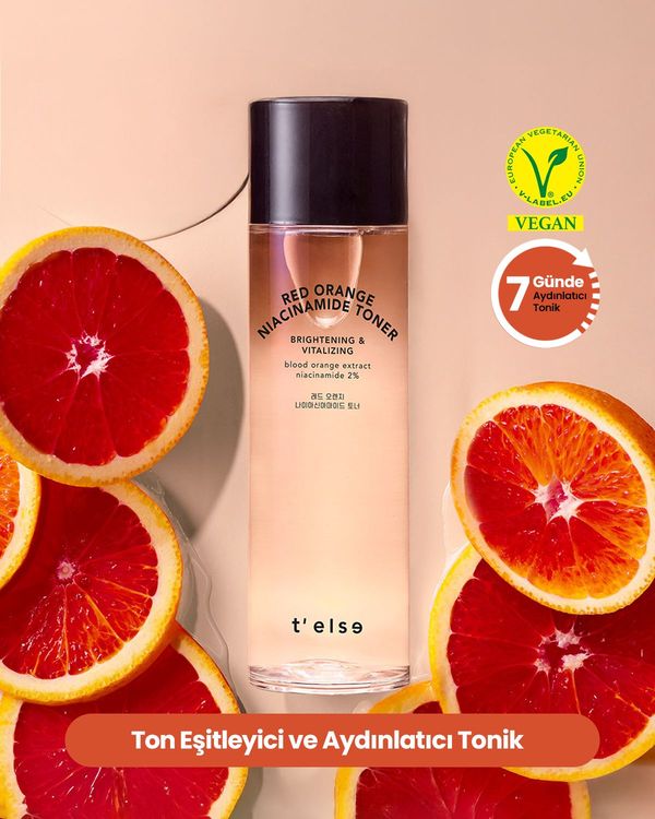 TELSE Red Orange Niacinamide