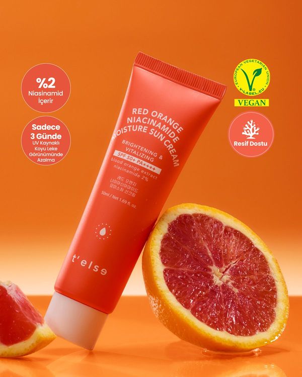 TELSE Red Orange Niacinamide Moisture SPF50+ PA++++