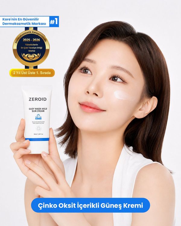 ZEROID Easy Wash Sun Cream SPF30 PA++++