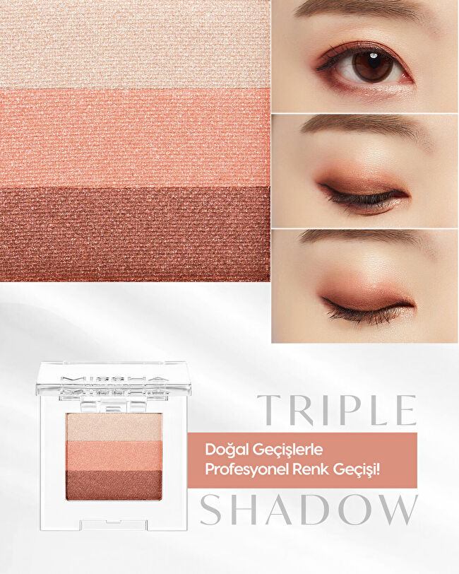 MISSHA Triple Shadow (06 Marsala Red) | MCLUB