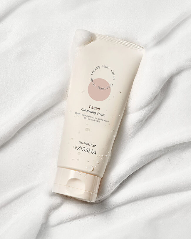 MISSHA Creamy Latte Cleansing Foam (Cacao) | MCLUB