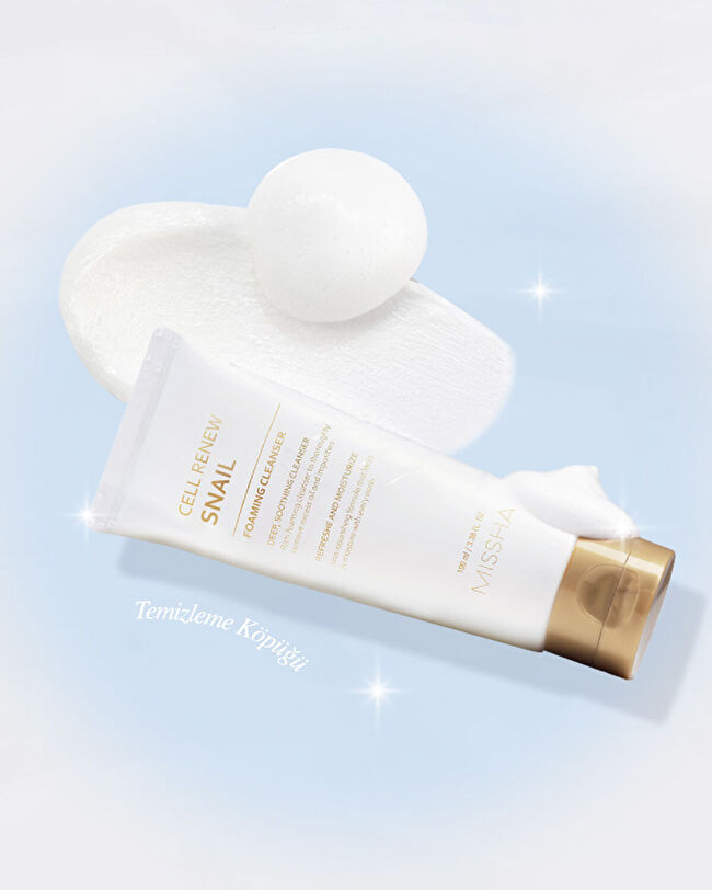 MISSHA Super Aqua Cell Renew Snail Cleansing Foam | MCLUB