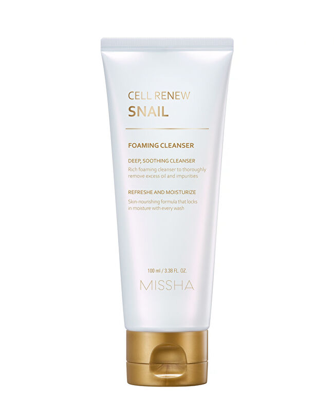 MISSHA Super Aqua Cell Renew Snail Cleansing Foam | MCLUB