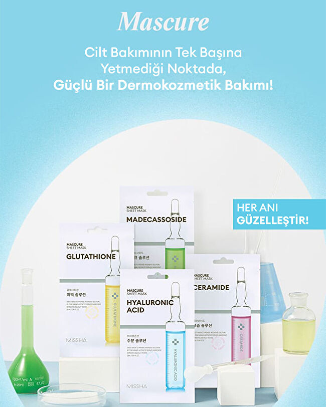 missha mascure sheet mask glutathione MISSHA Mascure Whitening Solution Sheet Mask (Glutathione)