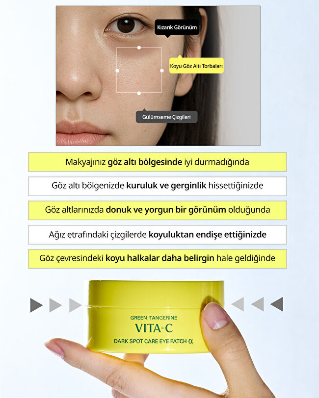 GOODAL Green Tangerine Vita C Eye Gel Patch α | MCLUB