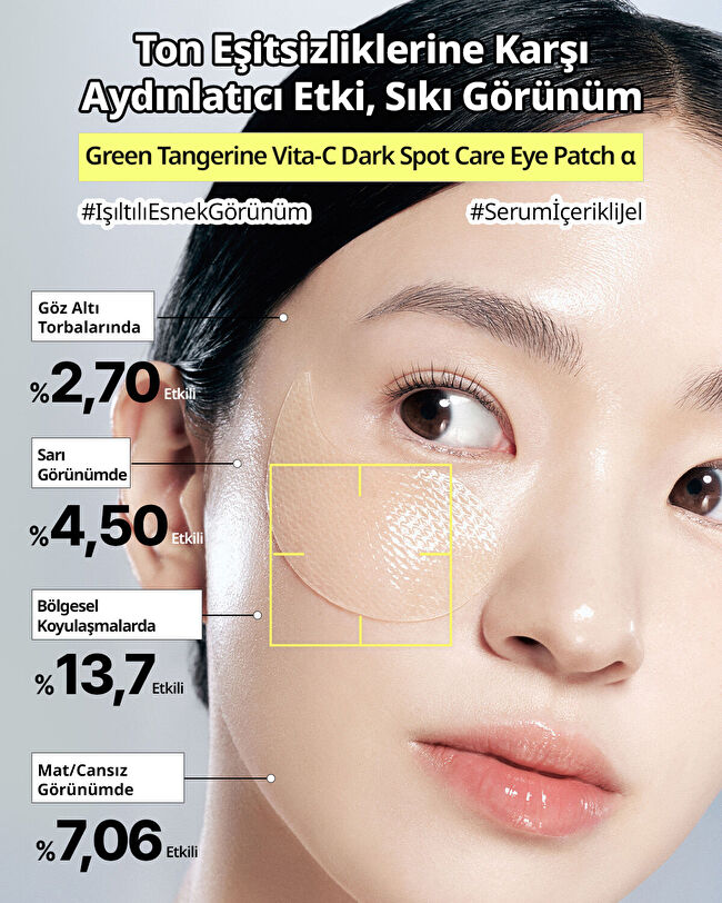 GOODAL Green Tangerine Vita C Eye Gel Patch α | MCLUB