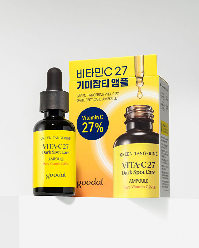 GOODAL Green Tangerine Vita C 27 Dark Spot Care Ampoule | MCLUB