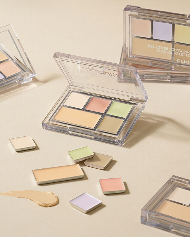 CLIO Kill Cover &セット全部３０種 CLIO Kill Cover Founwear Conceal Palette (Delight) | MCLUB