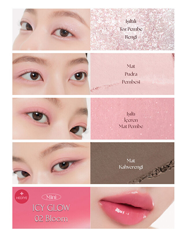 MUZIGAE MANSION Twist Pot Eye Palette Set (01 Fairy Pink) | MCLUB