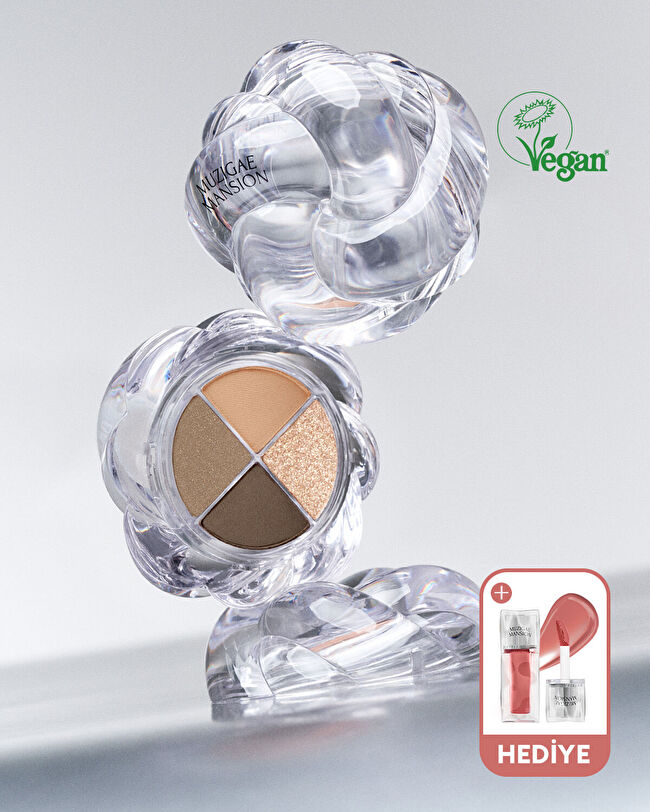 工芸品  egg MAUVE MUNA MUZIGAE MANSION Twist Pot Eye Palette Set (03 Mute Brown) | MCLUB