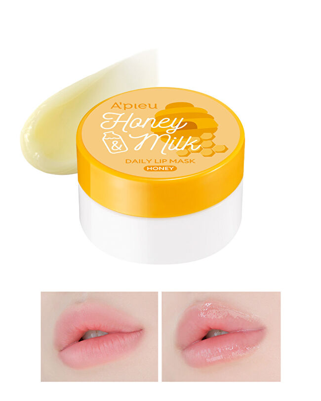 APIEU Honey&Milk Daily Lip Mask (Honey) | MCLUB