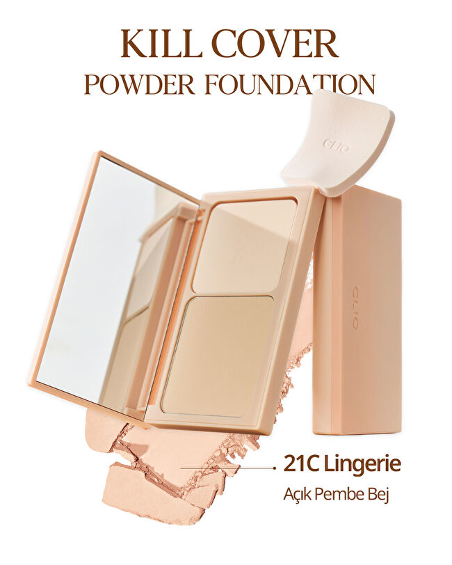 CLIO Kill Cover Powder Foundation (21C Lingerie) | MCLUB