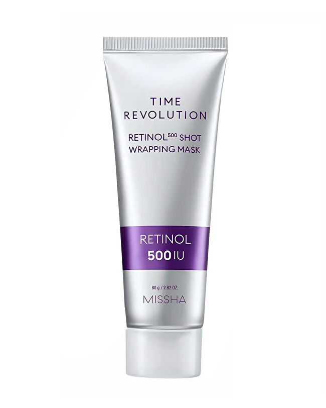 MISSHA Time Revolution Retinol 500 Shot Wrapping Mask | MCLUB