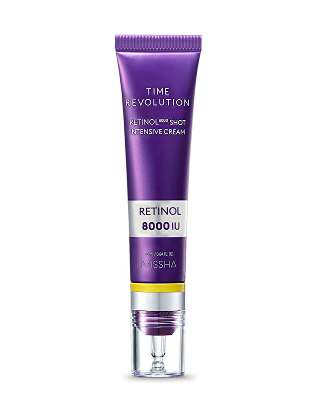 4本　ミシャTIME REVOLUTION RETINOL R8000 ショット MISSHA Time Revolution Retinol 8000 Shot Intensive Cream | MCLUB
