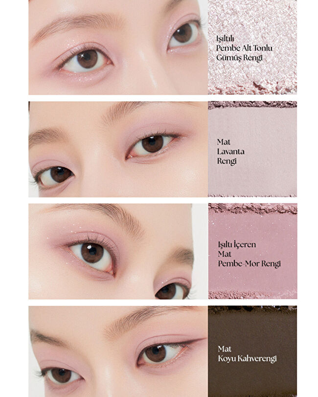 MUZIGAE MANSION Twist Pot Eye Palette (04 Mauve Grayish) | MCLUB