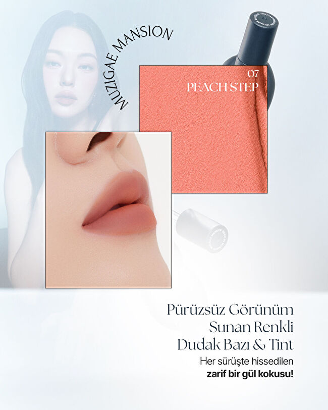 MUZIGAE MANSION Tie Up Cover Tint (07 Peach Step) | MCLUB