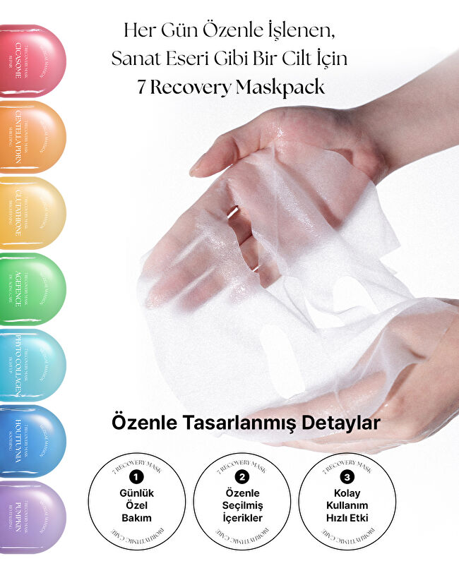 MUZIGAE MANSION 7 Recovery Maskpack (Houttuynia Mask) | MCLUB