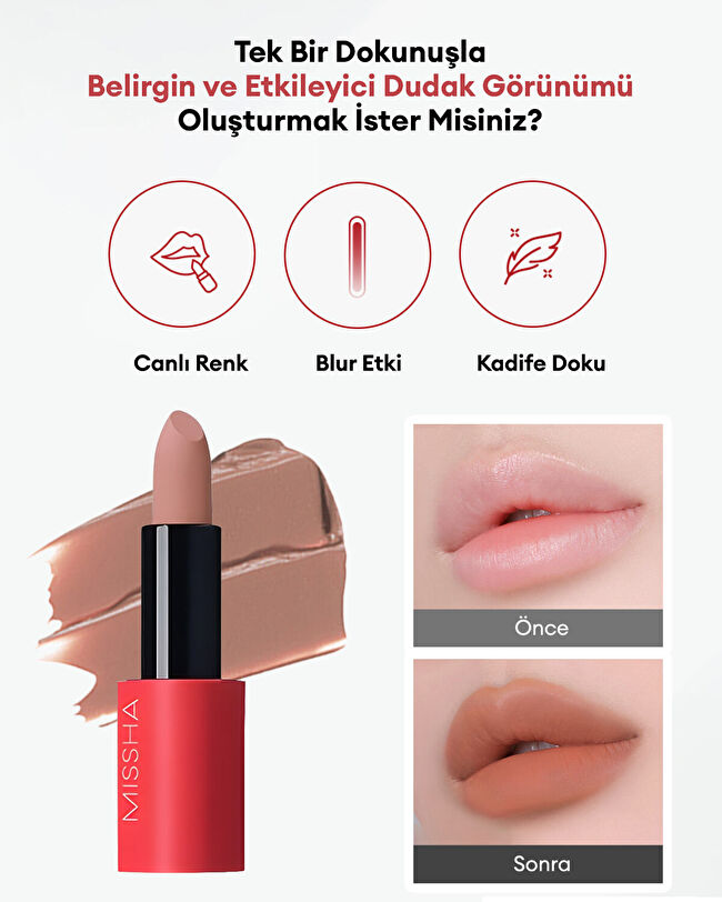 MISSHA Dare Rouge Velvet (No.21 Beigique) | MCLUB