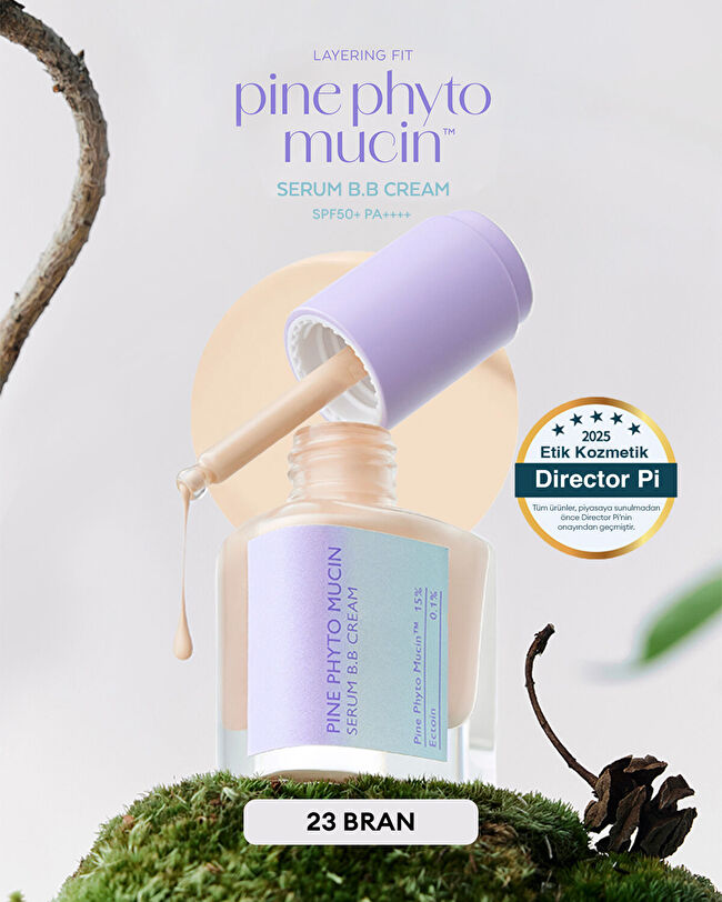 MISSHA Layering Fit Pine Phyto Mucin Serum BB Cream (Bran) | MCLUB